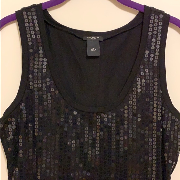 NWOT Ann Taylor sequined tank: make it yours today - Picture 1 of 5